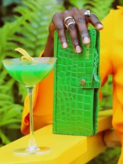 Leportefeuille Charlotte N°2 Alligator Cocktail