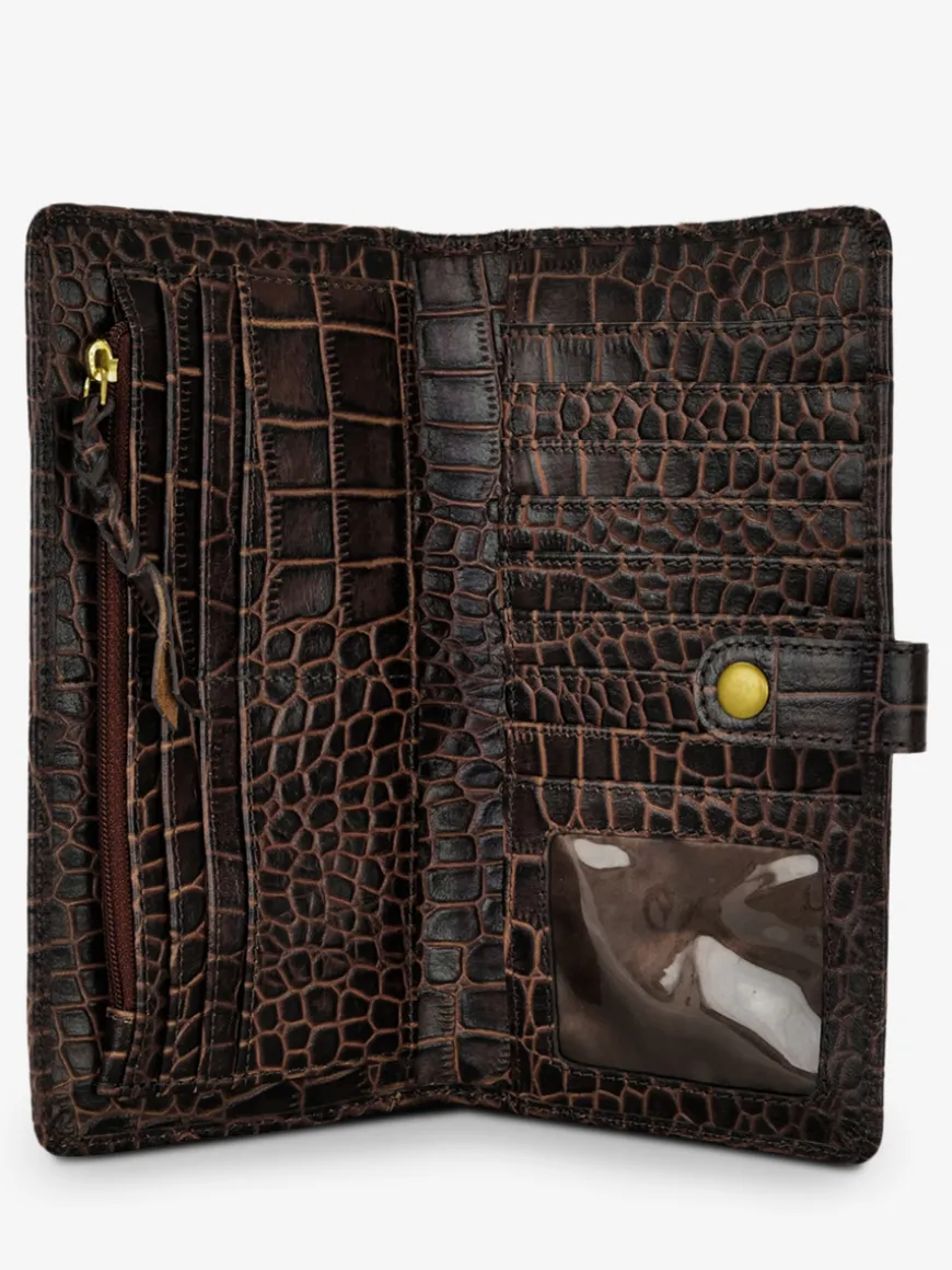 Leportefeuille Charlotte N°2 Alligator