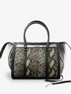 Lerive Droite - M - Python - Argente / Noir
