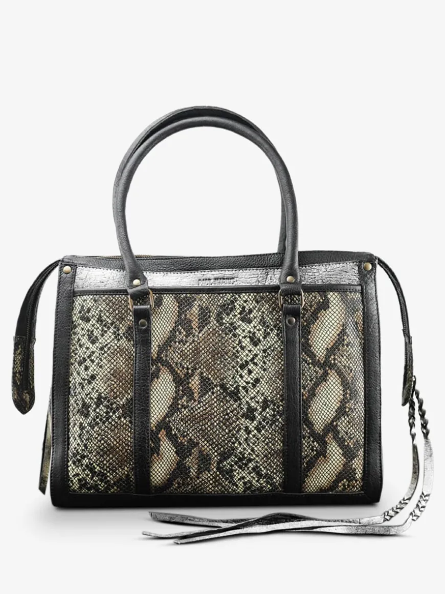 Lerive Droite - M - Python - Argente / Noir