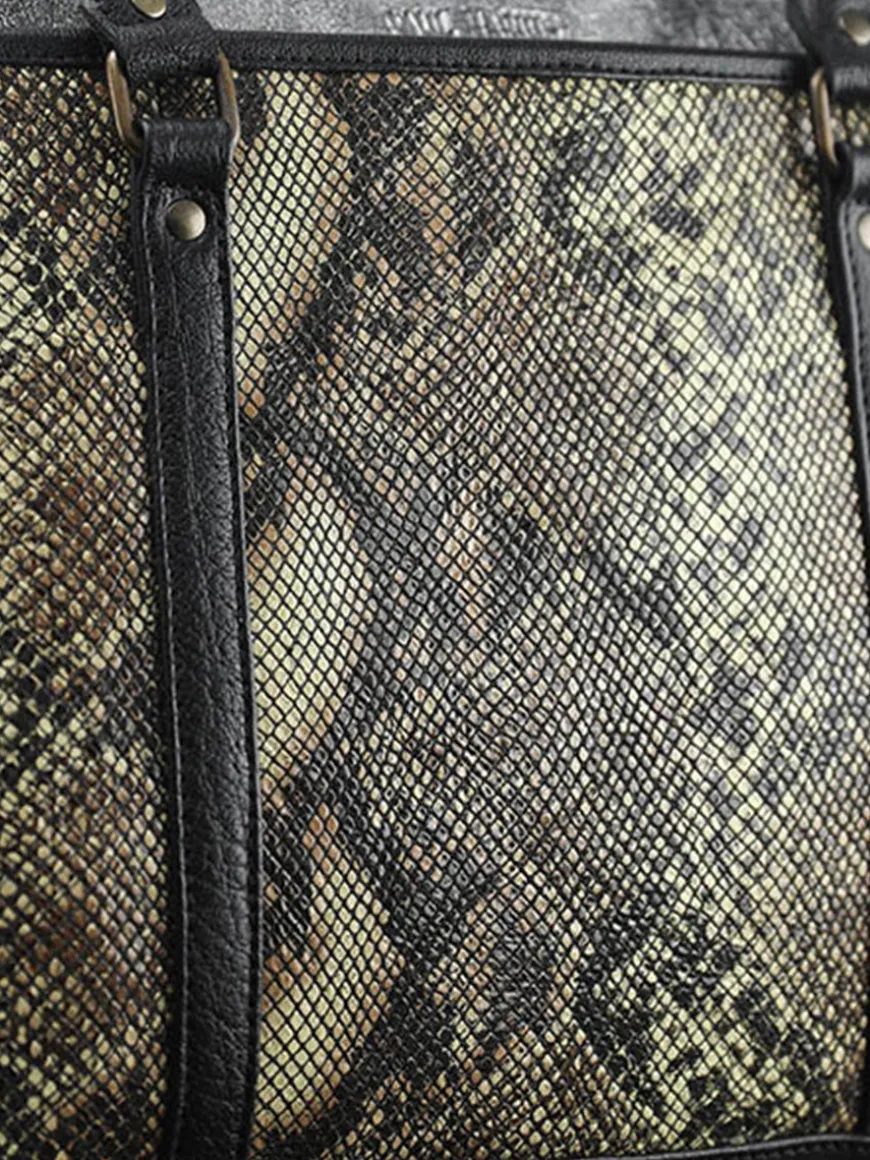 Lerive Droite - M - Python - Argente / Noir